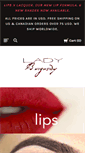 Mobile Screenshot of ladyburgundy.com